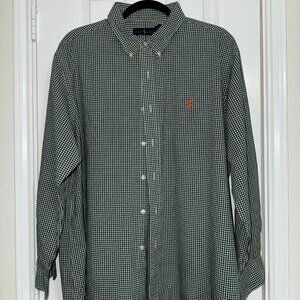 Ralph Lauren Button Down XXL Green